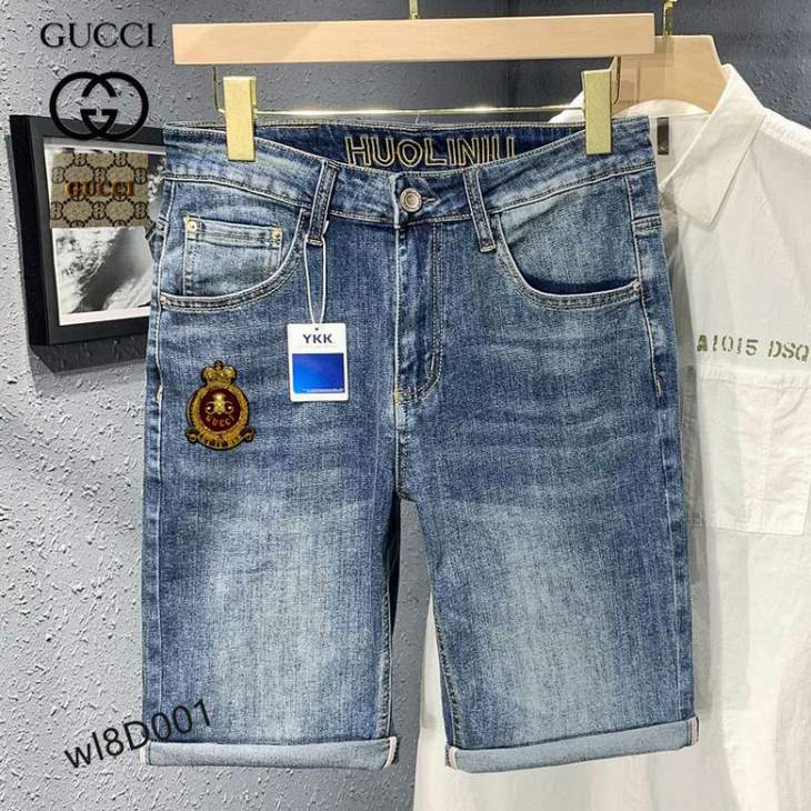 Picture of Gucci Jeans Short _SKUGucciJeanPantssz28-3825t0510454